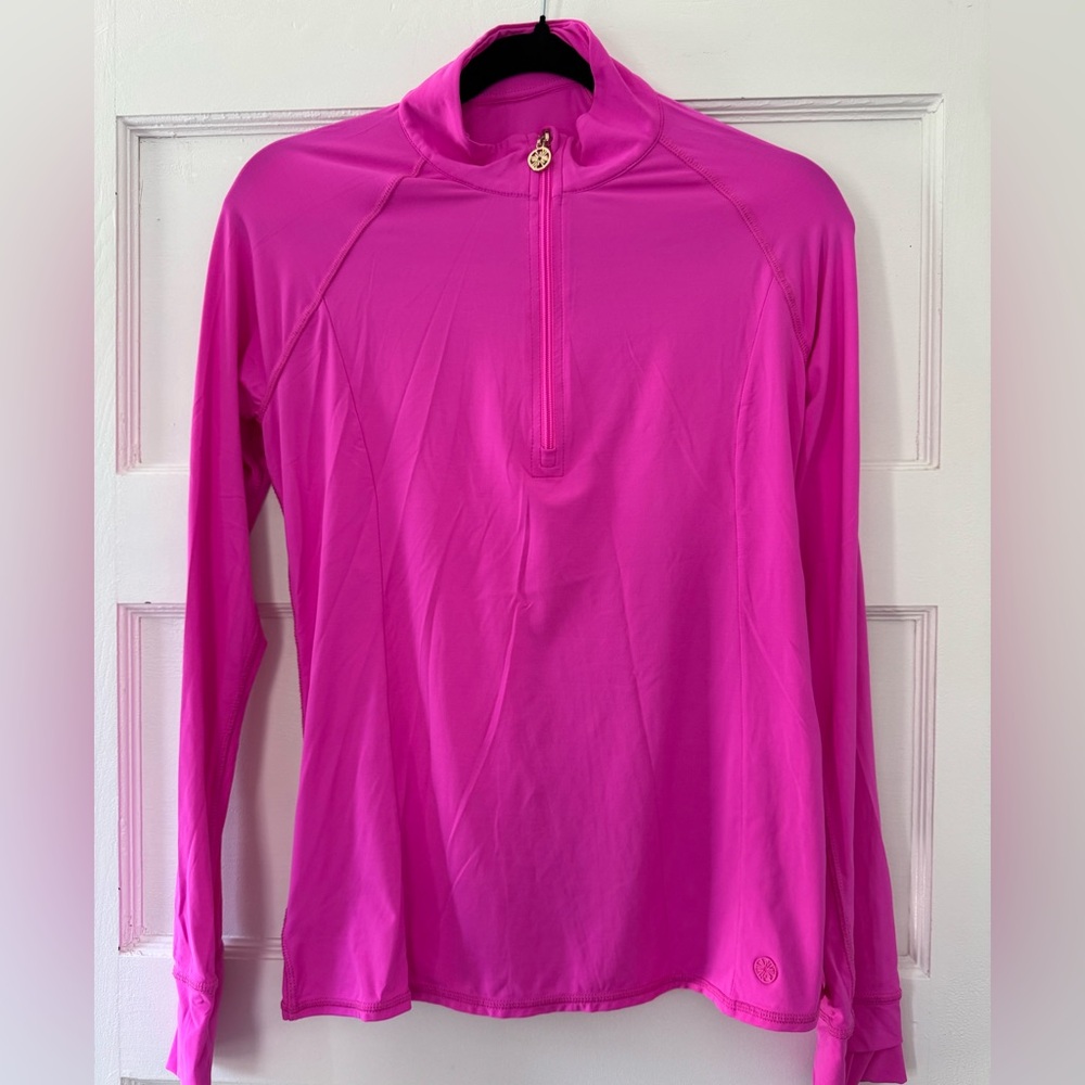 Lilly Pulitzer Luxletic Bright Pink Jacket